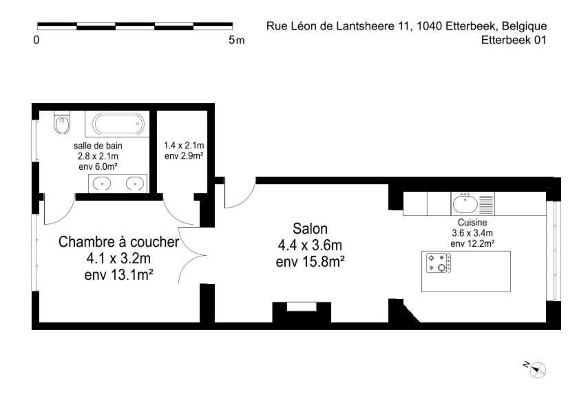 Apartment In Brussels, Lantsheere By Homenhancement Sa Bruxelas Exterior foto